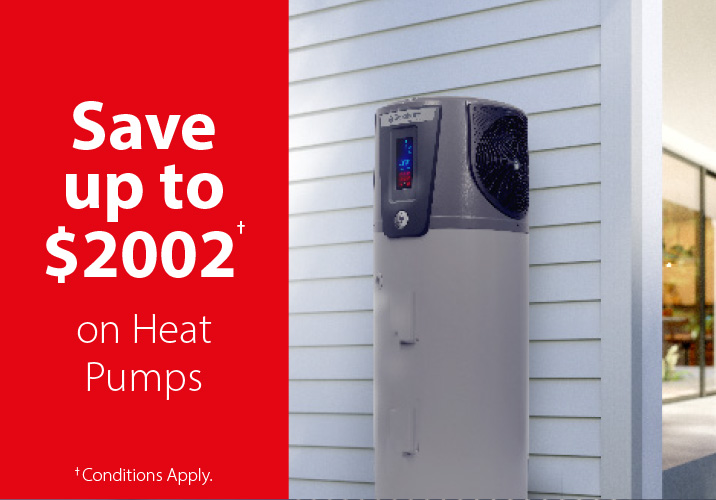 Generous incentives for Heat Pump Hot Water Systems available via the NSW Government's energy savings scheme