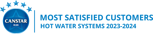 Solahart has been awarded Best Rated Hot Water System Winner by Canstar Blue